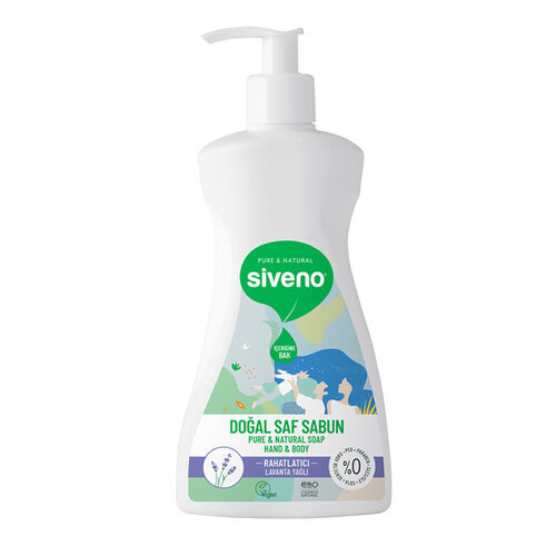 Siveno - Siveno Lavanta Yağlı Doğal Sıvı Sabun 300 ml