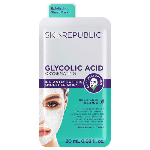 Skin Republic - Skin Republic Glycolic Acid Oxygenating Face Mask 20 ml