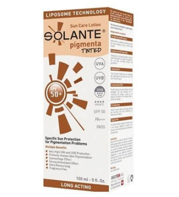 Solante - Solante Pigmenta Tinted Lotion SPF 50+ 150 ml