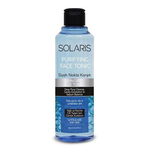 Solaris - Solaris Arındırıcı Yüz Temizleme Toniği 200 ml