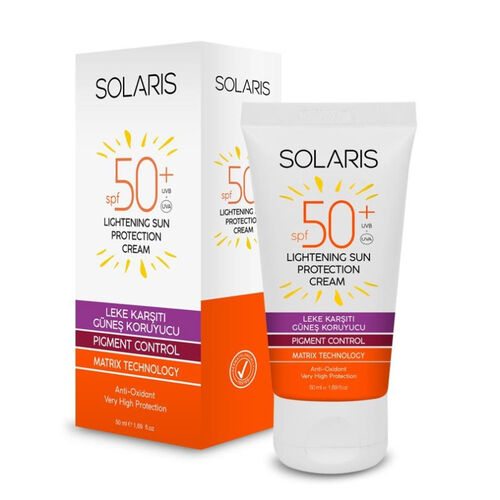 Solaris - Solaris Leke Karşıtı Güneş Koruyucu Krem SPF 50 50 ml