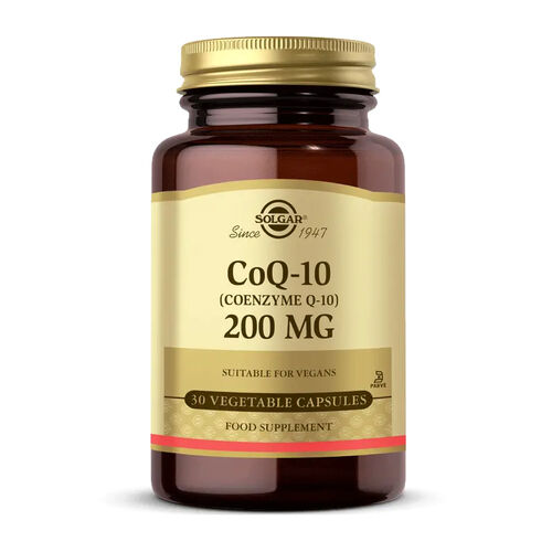 Solgar - Solgar Coenzyme Q-10 200 mg 30 Kapsül