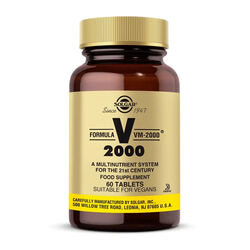 Solgar - Solgar Formula VM-2000 Multivitamin ve Mineral 60 Tablet