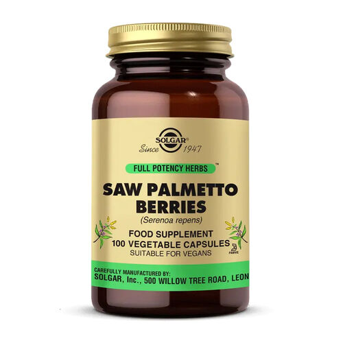Solgar - Solgar Saw Palmetto Berries 100 Kapsül
