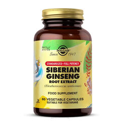 Solgar - Solgar Siberian Ginseng Root Extract 60 Kapsül