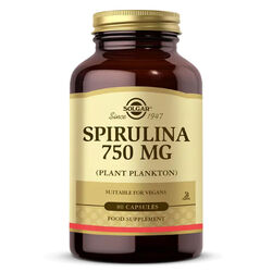 Solgar - Solgar Spirulina 750 Mg 80 Kapsül