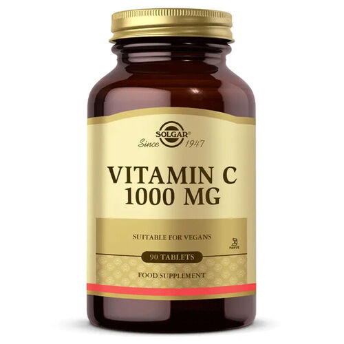 Solgar - Solgar Vitamin C 1000 Mg 90 Bitkisel Tablet