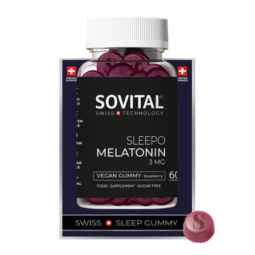 Sovital - Sovital Sleepo Melatonin 60 Yumuşak Kapsül