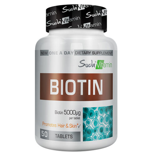 Suda Vitamin - Suda Vitamin Biotin 50 Tablet