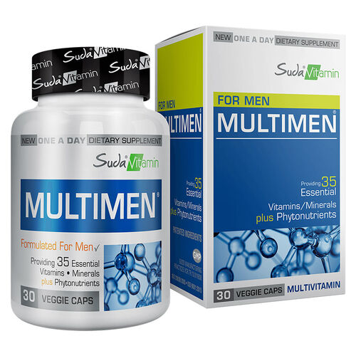 Suda Vitamin - Suda Vitamin For Men Multimen 30 Bitkisel Kapsül