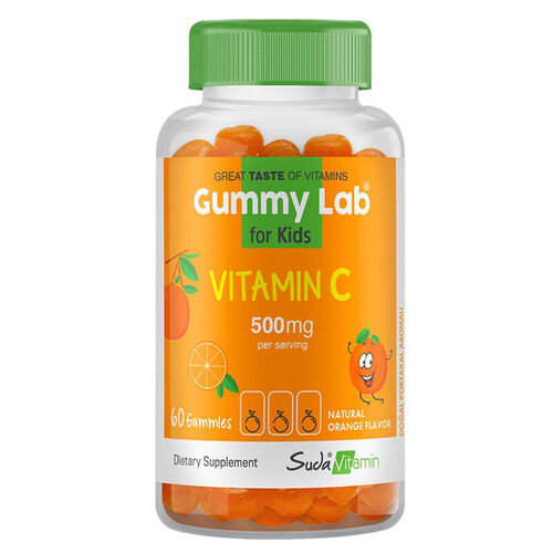 Suda Vitamin - Suda Vitamin Gummy Lab For Kids Vitamin C 60 Gummy