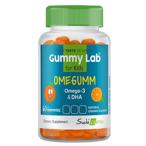 Suda Vitamin - Suda Vitamin Gummy Lab For Kids Omegumm 60 Gummy