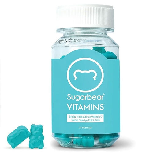 Sugarbearhair - Sugarbear Vitamins Saç Vitamini 74 Gummies