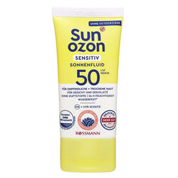 Sun Ozon - SunOzon Sensitiv Spf 50 Güneş Koruyucu Yüz Kremi 50 ml