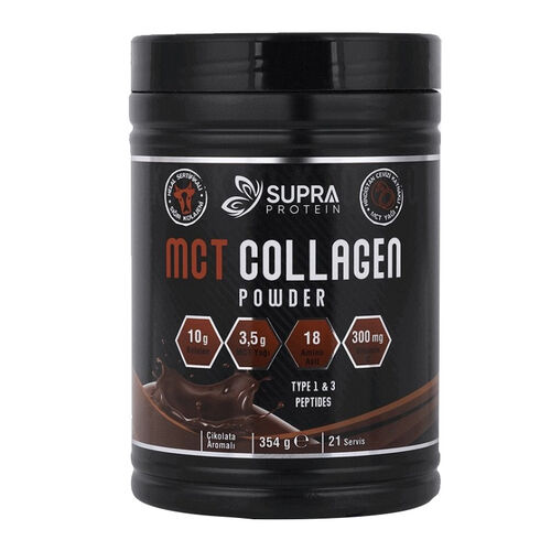 Supra Protein - Supra Protein MCT Collagen Takviye Edici Gıda 354 g