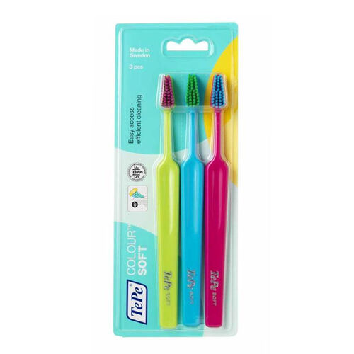 TePe - Tepe Colour Soft 3 lü Diş Fırçası