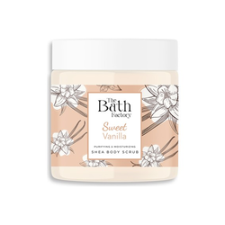 The Bath Factory - The Bath Factory Vücut Peelingi - Vanilya Aromalı 300 gr