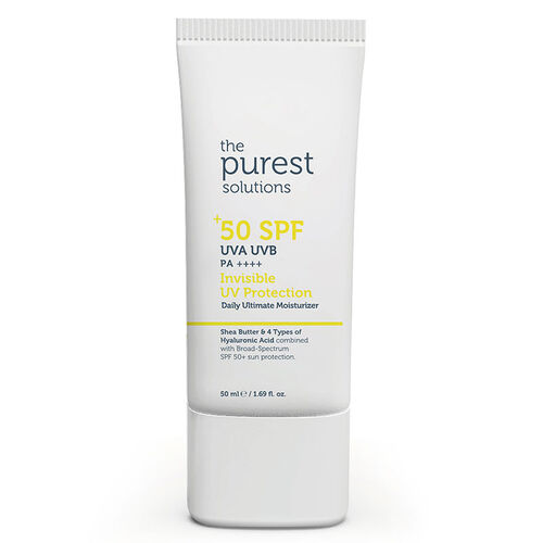 The Purest Solutions - The Purest Solutions Spf50+ Invisible UV Protectin Cream 50 ml