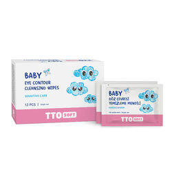 TTO - TTO Soft Baby Göz Çevresi Temizleme Mendili 12 Adet