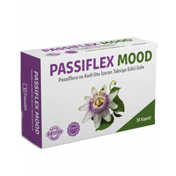 U-Health - U-Health Passiflex Mood Takviye Edici Gıda 30 Kapsül