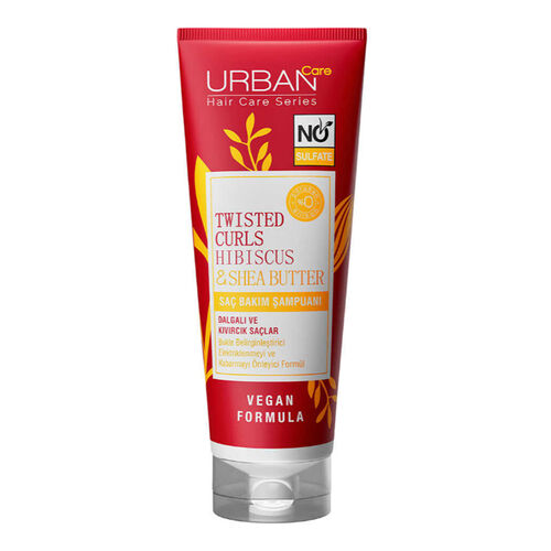 Urban Care - Urban Care Hibiscus ve Shea Yağı İçeren Bukle Belirginleştirici Saç Bakım Şampuanı 250 ml
