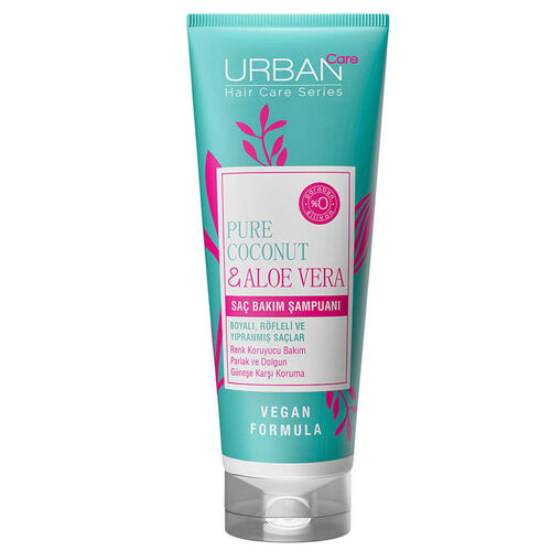 Urban Care - Urban Care Pure Coconut Aloe Vera Saç Bakım Şampuanı 250 ml