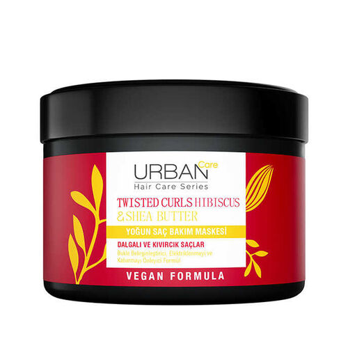 Urban Care - Urban Care Twisted Curls Hibiscus - Shea Butter Yoğun Saç Bakım Maskesi 230 ml