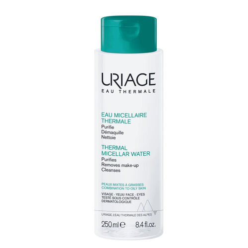Uriage - Uriage Thermal Micellar Water Yağlı ve Karma Ciltler 250 ml