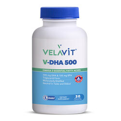 Velavit - Velavit V-DHA 500 30 Yumuşak Jel Kapsül