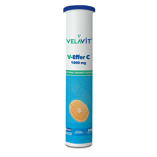 Velavit - Velavit V-Effer C 1000 mg Takviye Edici Gıda 20 Tablet