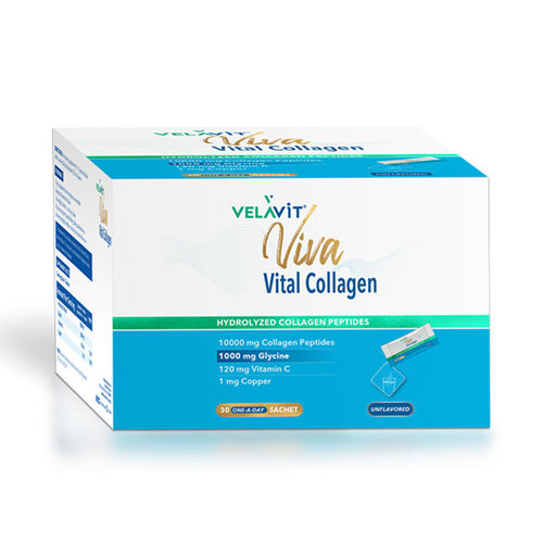 Velavit - Velavit Viva Vital Collagen Toz Takviye Edici Gıda 30 Saşe