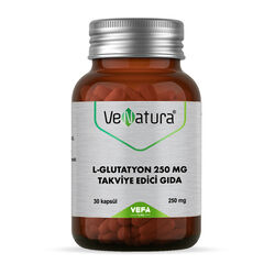 VeNatura - VeNatura L-Glutatyon 250 mg Takviye Edici Gıda 30 Kapsül