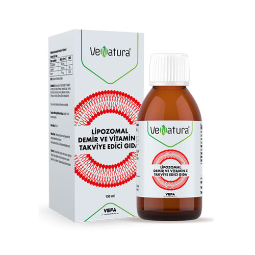 VeNatura - VeNatura Lipozomal Demir ve Vitamin C 150 ml