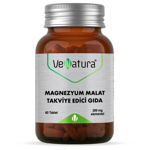 VeNatura - VeNatura Magnezyum Malat 60 Tablet