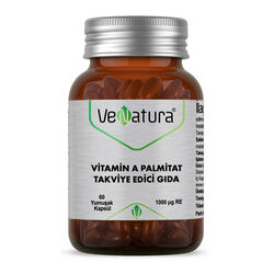 VeNatura - VeNatura Vitamin A Palmitat Takviye Edici Gıda 60 Yumuşak Kapsül