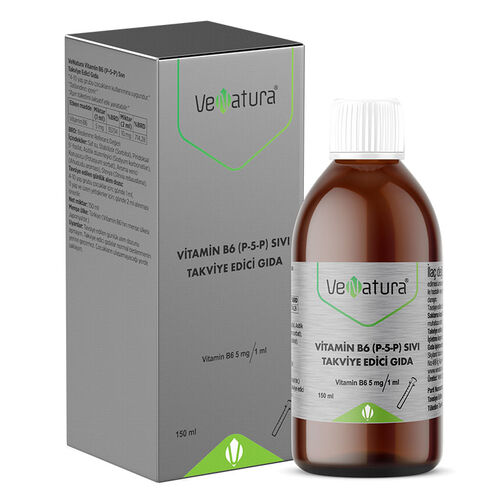 VeNatura - VeNatura Vitamin B6 ( P-5-O) Sıvı Takviye Edici Gıda 150 ml