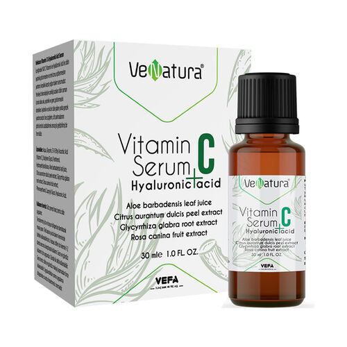 VeNatura - Venatura Vitamin C + Hyaluronic Acid Cilt Bakım Serumu 30 ml