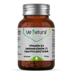 VeNatura - VeNatura Vitamin K2 (Menakuinon 7) Takviye Edici Gıda 60 Kapsül