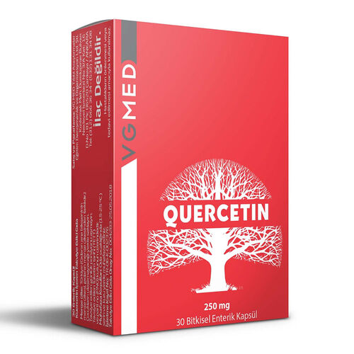VGMed - VGMED Quercetin 30 Kapsül - 250 mg
