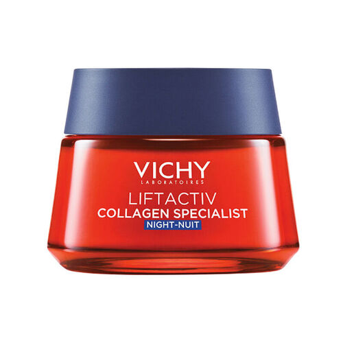 Vichy - Vichy Liftactiv Collagen Specialist Yaşlanma Karşıtı Gece Bakım Kremi 50 ml