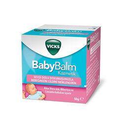 Vicks - Vicks Baby Balm Bebekler için Nemlendirici 50 gr