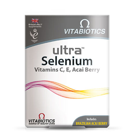 Vitabiotics - Vitabiotics Ultra Selenium 165 ug Takviye Edici Gıda 30 Tablet