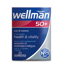 Vitabiotics - Vitabiotics Wellman 50+ Takviye Edici Gıda 30 Tablet