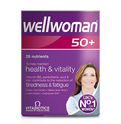 Vitabiotics - Vitabiotics Wellwoman 50+ Takviye Edici Gıda 30 Tablet