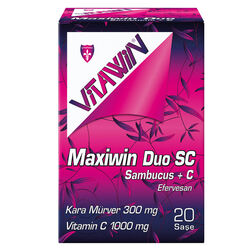 Vitawin - Vitawin Maxiwin Duo Sambucus + C Vitamini Efervesan 20 Saşe