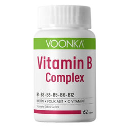 Voonka - Voonka Vitamin B Complex 62 Tablet