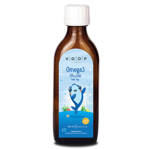 Voop - Voop Omega 3 Balık Yağı İçeren Takviye Edici Gıda 150 ml