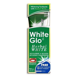 White Glo - White Glo Herbal Fresh Beyazlatıcı Diş Macunu 150 gr