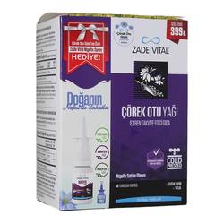 Zade Vital - Zade Vital Çörek Otu Yağı 60 Kapsül + Nigefix Sprey 10 ml Hediye