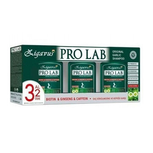 Zigavus - Zigavus Pro Lab- Biotin Ginseng Kafein Şampuanı 300 ml 3 Al 2 Öde
